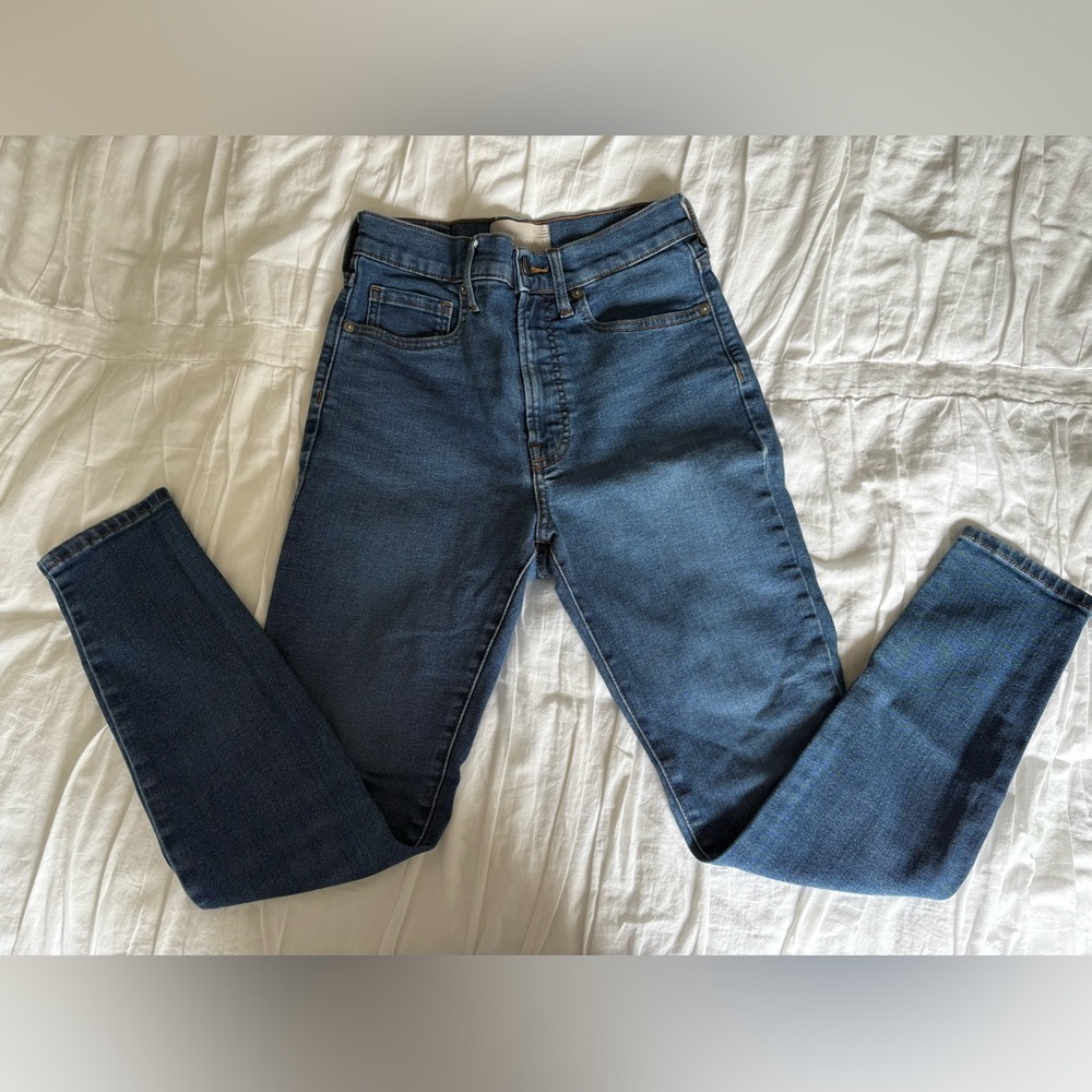 Everlane Authentic Stretch High Rise Skinny Jeans - 26 Ankle
